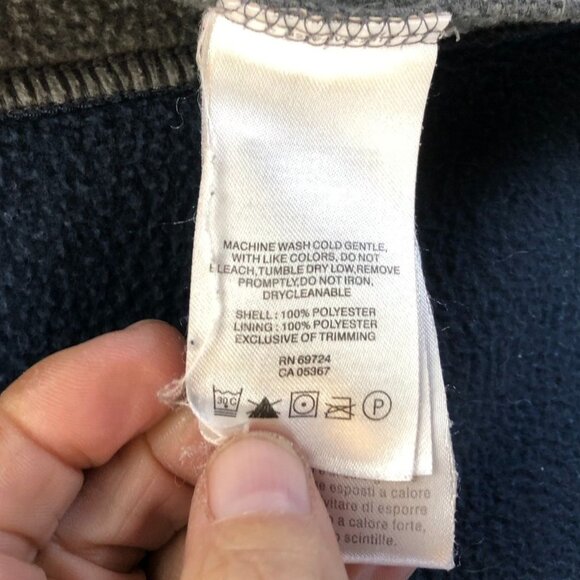 Columbia Men Fleece Jacket XL Full Zip Mock Neck Outdoors Cozy Casual Colorblock - Picture 11 of 16